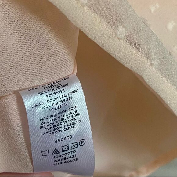 LOFT Pink Tufted Peplum Blouse - Picture 6 of 10